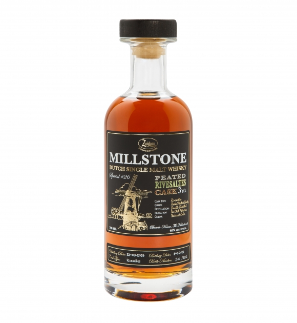 NIEUW: Special No25 Millstone Peated White Port - Distilled in 2018