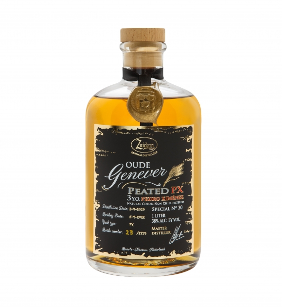 NIEUW: Special No30 Oude Genever Peated Pedro Ximinez 3Y.O.