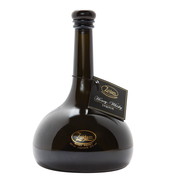 Ballonfles Promo Honey Whisky Liqueur + Gratis Rockglazen (geldig bij afname min. 24fl. a 500ml)